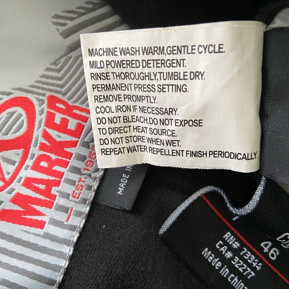 MARKER SNOWBOARDING SKI PANTS Woman Size 12 - Picture 6 of 10